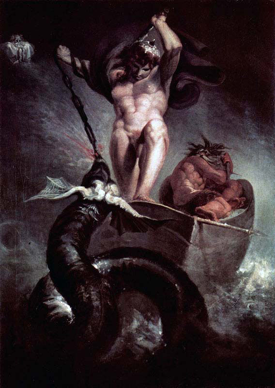 The Battle of Thor with the Midgard Serpent
